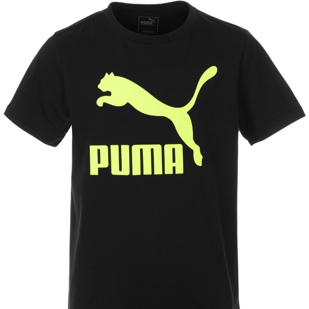 Puma Boys Logo-Print T-Shirt size:XL(18-20)